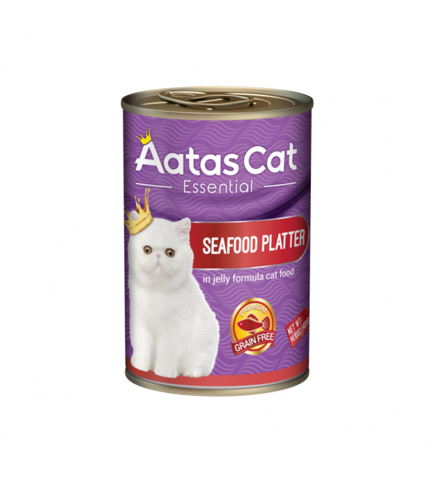 (BUNDLE) Aatas Cat Essential Seafood Platter in Jelly..