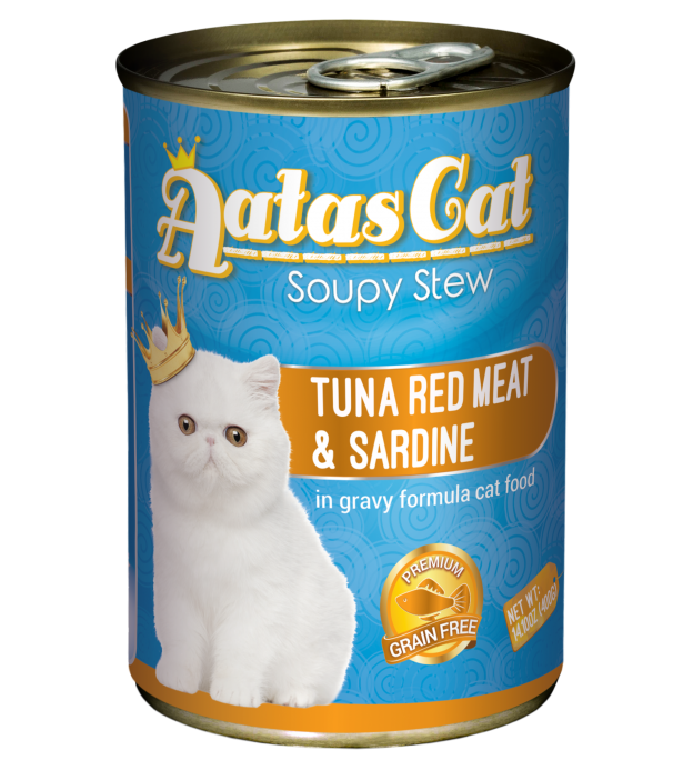(BUNDLE) Aatas Cat Soupy Stew Tuna Red Meat w Sardine..