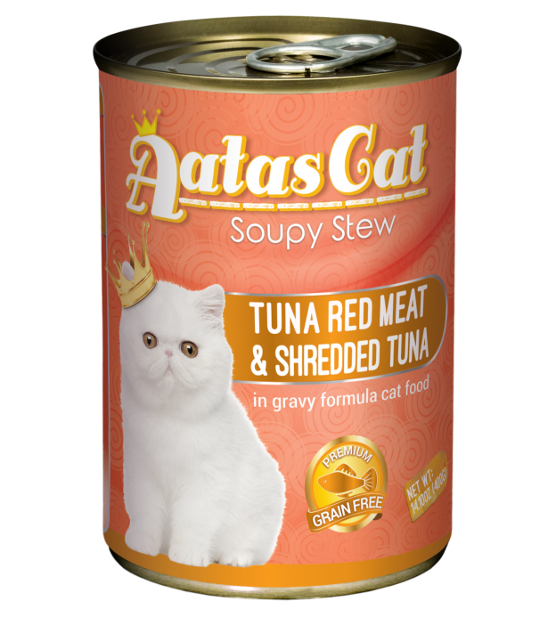 (BUNDLE) Aatas Cat Soupy Stew Tuna Red Meat w Shredde..