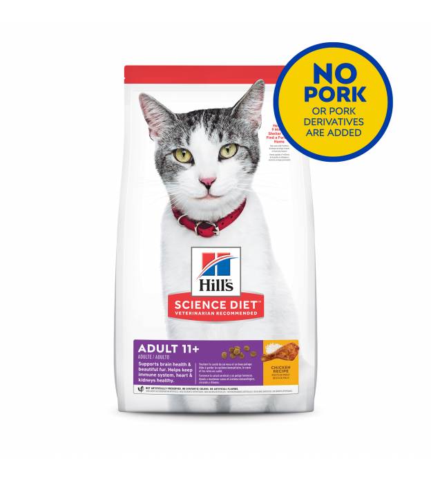 Science Diet Feline Adult 11+ (3.5lbs)