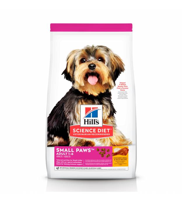 Science Diet Canine Adult Small Paws
