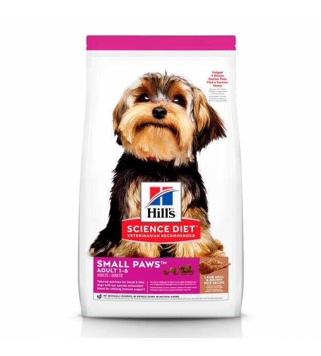 Science Diet Canine Adult Small Paws Lamb and Rice (4..