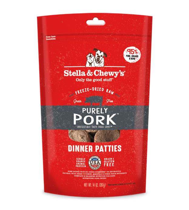 (3 for $144) Stella & Chewy’s Purely Pork Dinner Patt..