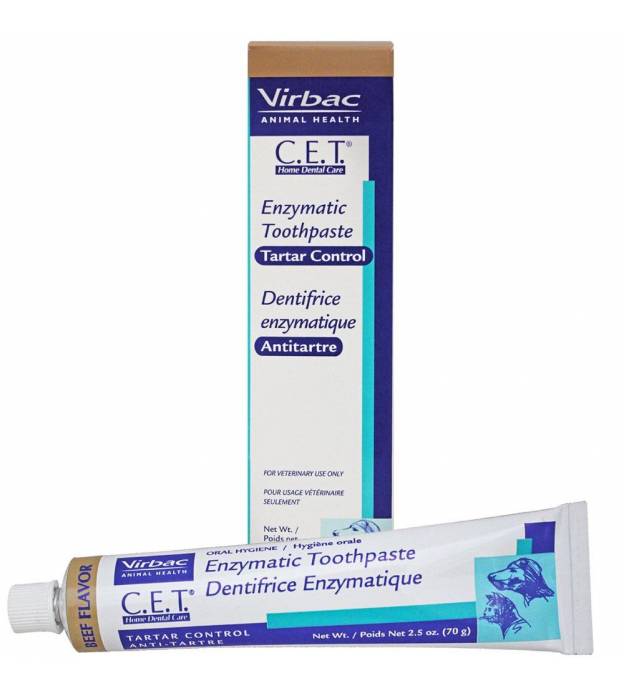 Virbac C.E.T. Tartar Control Toothpaste 70g (Beef) fo..