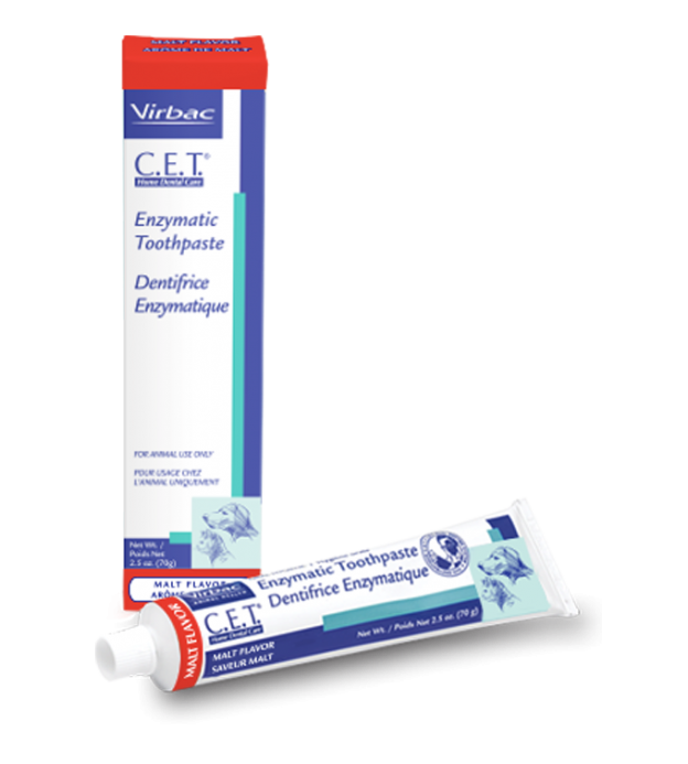 Virbac C.E.T. Enzymatic Dog Toothpaste 70g (Malt) for..